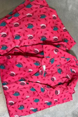 MSB Pink Reshma collection lawn - All over