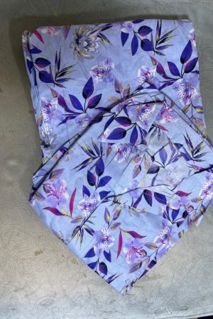MSB Light Purple flower print - All over