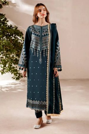 Eid Collection Heavy Embroidered 3 Piece d1009