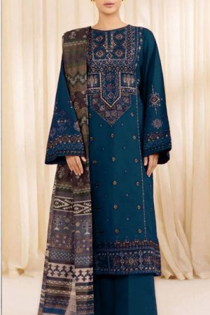Eid Collection Lawn Embroidered 3 Piece d-001