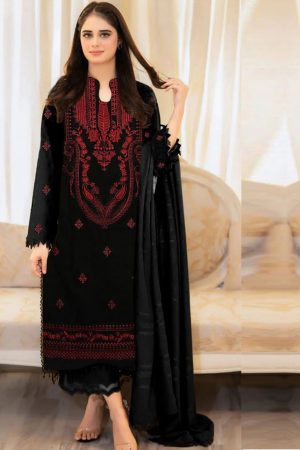 Eid Collection Lawn Embroidered 3 Piece d-008