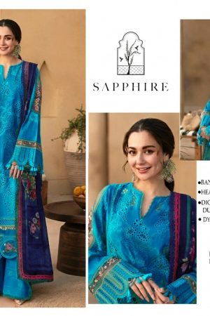 Eid Collection Lawn Embroidered 3 Piece d-01